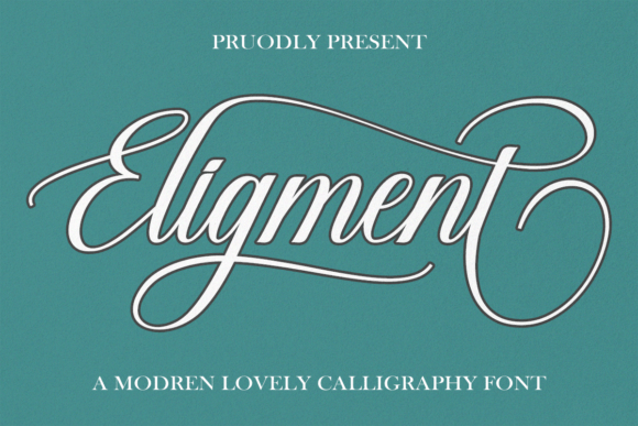 Eligment: Timeless Elegance in Script Typography