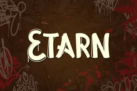 Etarn: Bold, Expressive Typography for Creative Projects