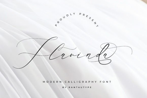 Flavinda: A Dainty Handwritten Font for Real Projects