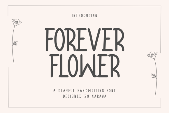 Forever Flower: The Handwritten Charm That Transforms Digital Design Into Warm, Human Expression