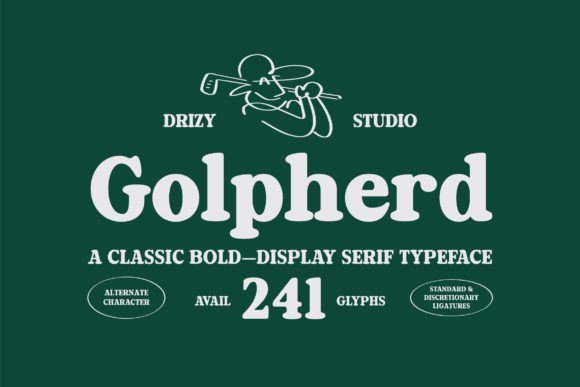 Golpherd: The Timeless Typeface That Captures Golf’s Elegant Spirit