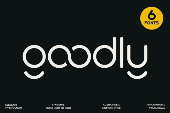 Goodly: A Modern Sans Serif for Balanced Design