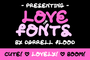 Love the Fonts: A Playful, Baking-Ready Typeface That Feels Like Homemade Joy