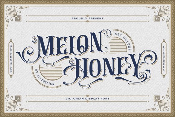 Melon Honey: A Bold Blackletter with Modern Flair
