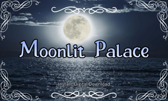 Moonlit Palace Font: Where Celestial Elegance Meets Practical Design Magic