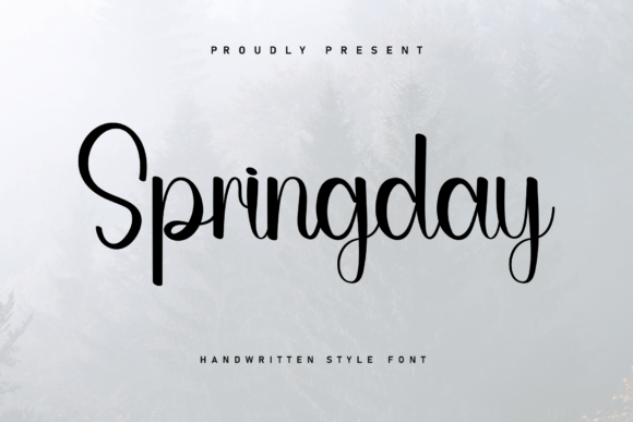 Springday: The Handwritten Font That Bridges Luxury and Lived-In Authenticity