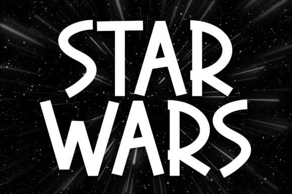 Star Wars Display Font