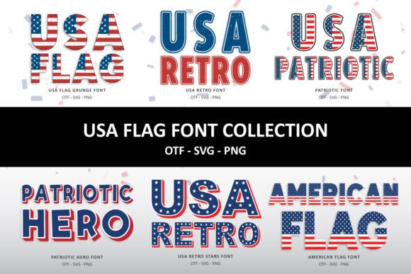 Usa Flag Collection