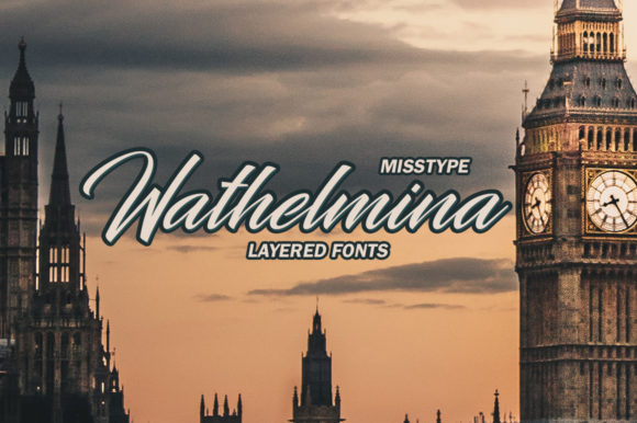 Wathelmina: Elegant Modern Calligraphy